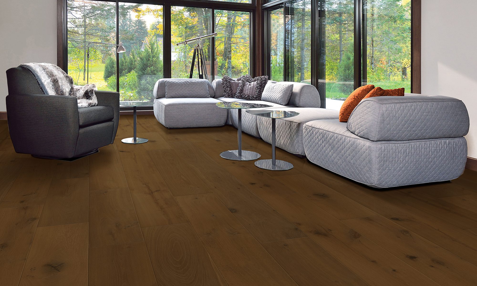 ノロイ プレミアム・エディション('05Entertainment FARM/… Engineered Hardwood - Homestead Plank - Morning Coffee - Fuzion